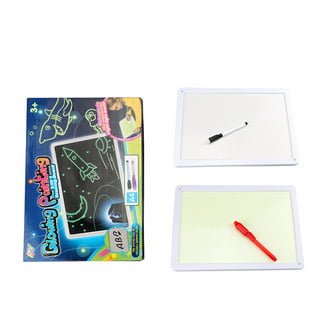 Educational Toy Drawing Pad 3D Magic 8 Light Effects Puzzle Board Sket – EZ  Store Place