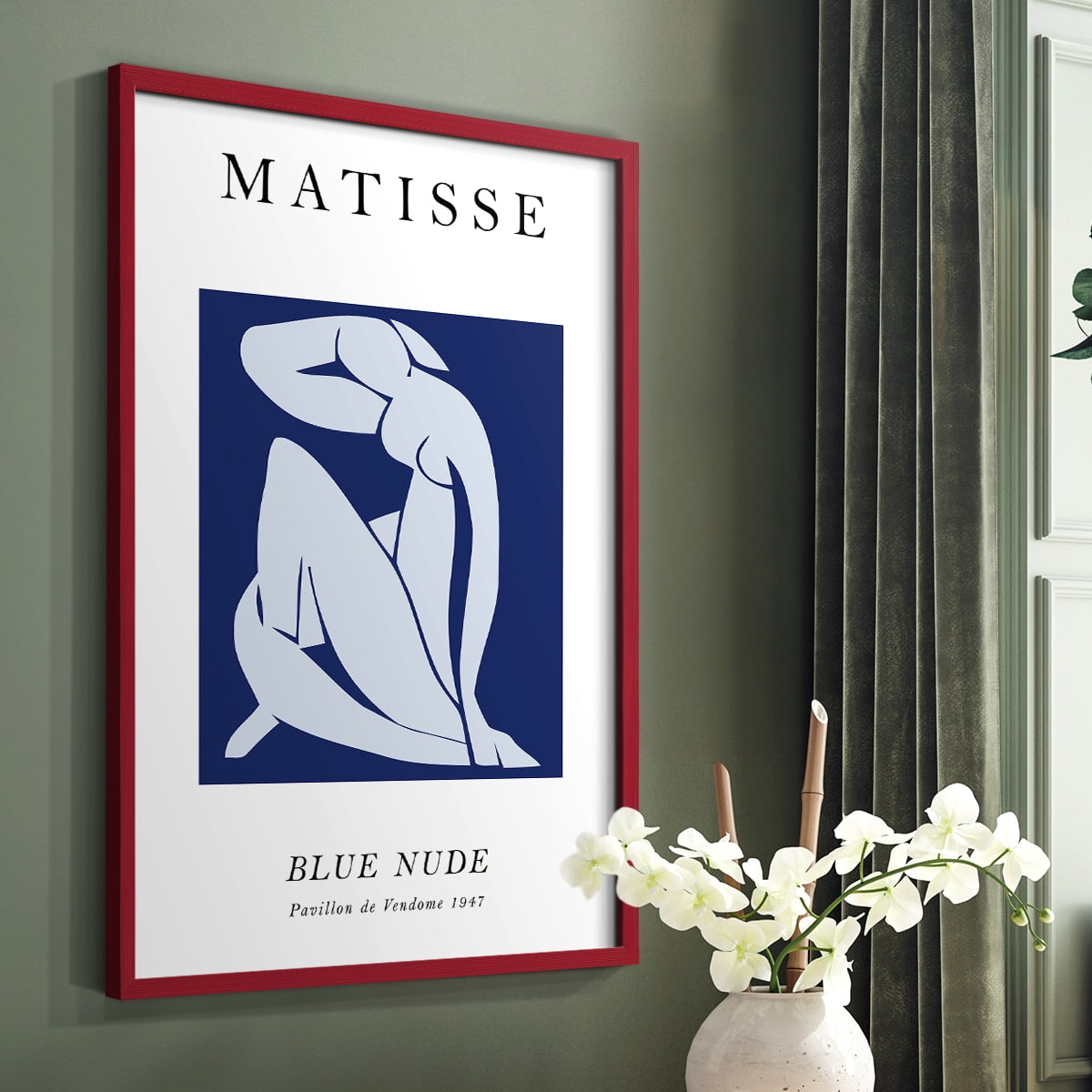 Matisse CCXCVII in Solid Wood 11 x 14 Framed Print