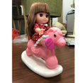 thumbnail image 2 of Doll Rocking Horse Toy Mini Caballo Mecedora Plástico Decoración para Casa de Magideal Doll Rocking Horse Toy, 2 of 7