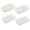 A Soap Dishes, variant on 4PCS White Soap Holder Pad,BPA-Free Savers Pads for Soap Dish,Easy to Clean Soap Lifting Pads Suitable for Shower Kitchen Bathroom Bathroom Travel Hotel Cleaning Products