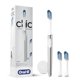 thumbnail image 1 of Kit de inicio: cepillo de dientes manual Oral-B Clic Deluxe, color blanco, 1 of 8