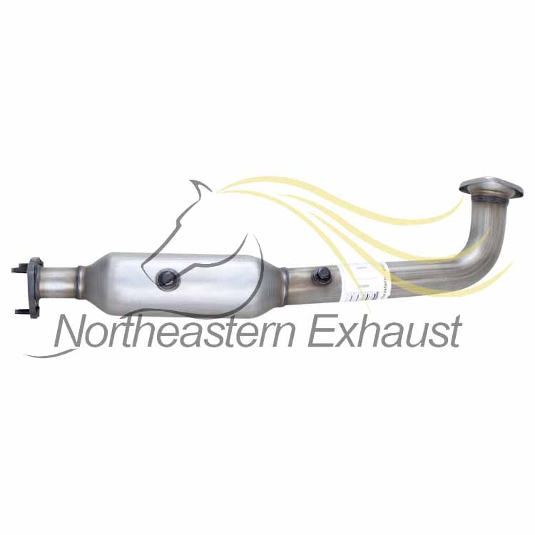 Stainless Steel Catalytic and Resonator Pipe Exhaust System Kit Fits 2007-2009 Honda CR-V 2.4L - Direct Fit
