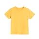 thumbnail image 5 of Blusas y camisas de manga corta con cuello redondo, color liso, para niños, camisetas de manga corta con cuello redondo, tallas medianas y grandes, top informal y cómodo, top de poliéster para niña, 5 of 7