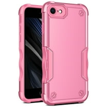 Feishell Compatible with iPhone SE 2022/2020/ iPhone 8/7 Case, Armor Heavy Duty Shockproof Drop Protective Dustproof Full Body Rugged 3-Layer Military Tough Durable Cover,
Pink