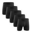 thumbnail image 1 of YAZI Men's Underwear Soft Bamboo Boxer Briefs Stretch Trunks Pack, 1 of 10