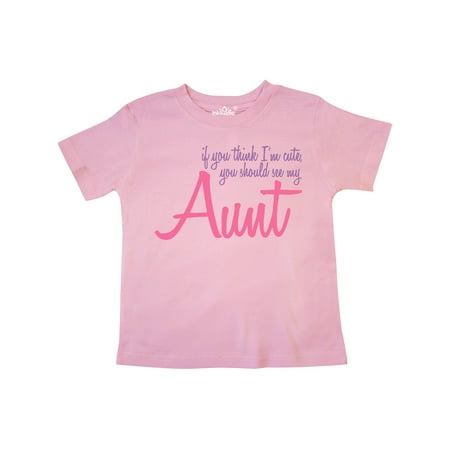 

Inktastic Cute Aunt Gift Toddler Boy or Toddler Girl T-Shirt