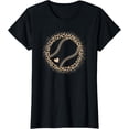 thumbnail image 2 of 100% Cotton Cute Softball Leopard Print Women Girls Softball Player T-Shirt, 2 of 5