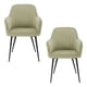 thumbnail image 1 of Set de 2 sillas velvet modernas para comedor marca Gravita, 1 of 7