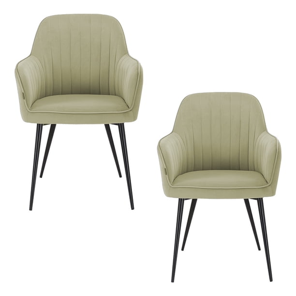 Set de 2 sillas velvet modernas para comedor marca Gravita