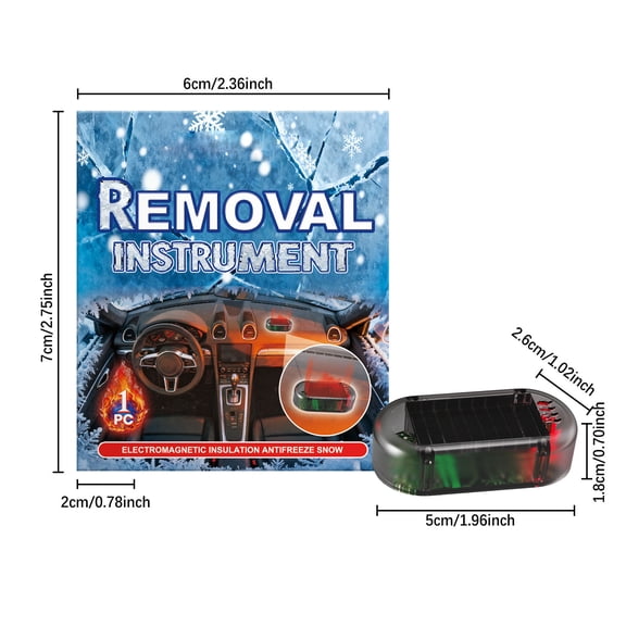 Upgraded Solar-powered Snow Removal Device Y