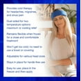 thumbnail image 4 of TheraMed Cooling Headache and Migraine Relief Band, Soft Fabric Ice Therapy Wrap, Dual-Sided, 1 Count, 4 of 7