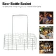 thumbnail image 4 of Monyance Handheld Basket Metal Beer Bottle Carrier 12-Bottle Beverage Holder for Bar & Restaurant(11.42X8.66X12.6Inches), 4 of 10