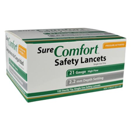 UPC 786227021102 product image for RedMoby Allison-Medical-28-2110 21G SureComfort Safety Lancets | upcitemdb.com