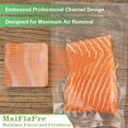 thumbnail image 4 of MaiFlaFre Lot de 8 Rouleaux 8"x20 Pieds(4 Rouleaux) et 11"x20 Pieds(4 Rouleaux) Sacs de Scellage sous Vide Compatibles avec Tous Types de Machines, 4 of 7