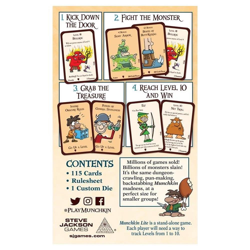 Steve Jackson Games Munchkin Legends – Gioco Di Carte Per 3-6 Giocatori – Edizione In Inglese - 3