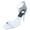 Sky Blue Palm Print, variant on Dolce Vita Women's Halo Heeled Sandal