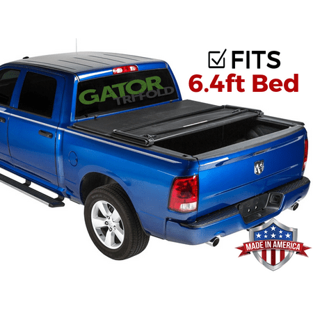 Gator ETX Tri-Fold (fits) 2019 Ram 1500 6.4 FT Bed No RamBox New Body Only Tonneau Truck Bed Cover Made in USA (Best Tonneau Cover For Rambox)