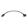 thumbnail image 3 of Tripp Lite Displayport To Dvi Adapter Converter Cable M/f 1080p Black Dp To Dvi 1ft - Adapter - Dual Link - Displayport (m) To Dvi-i (f) - Displayport++ - 1 Ft - Molded - Black, 3 of 4