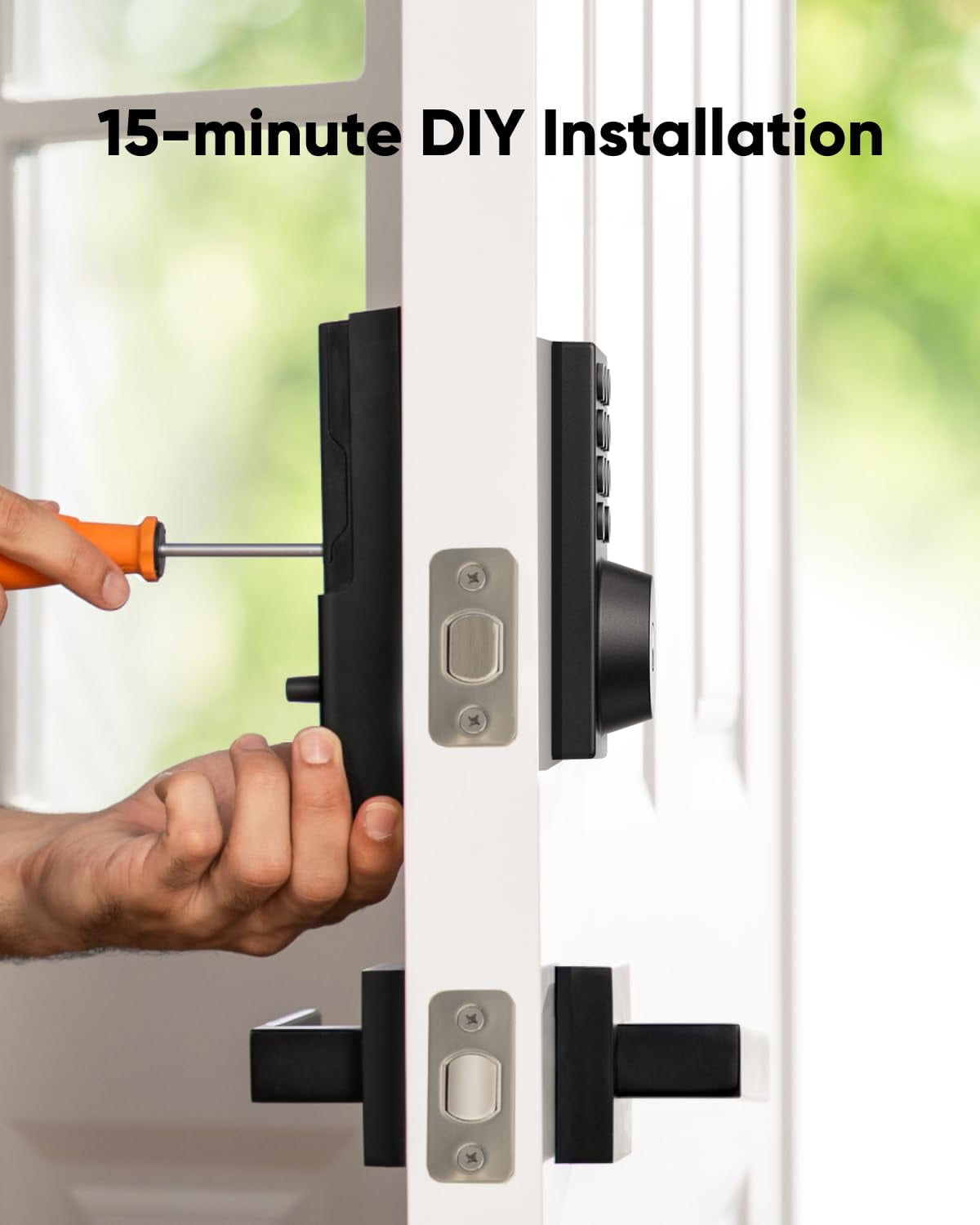 eufy Smart Lock C30-2 Pack, Keyless Entry Door Lock, Built-in WiFi Deadbolt