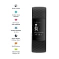 thumbnail image 4 of Fitbit Charge 4 (Noir) Traqueur de Mise en Forme et d'Activité avec GPS Intégré (Remis à Neuf), 4 of 10