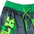 thumbnail image 5 of Marvel Avengers Hulk Toddler Boys Swim Trunks Bathing Suit Black 3T, 5 of 5
