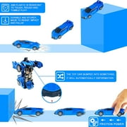 Toy Cars for 2-7 Year Old Boys, Transforming Toys Cars for 3 Year Old Boys and Toddlers, Robot Cars Toys for 4 Year Old