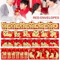 thumbnail image 5 of Relax love 2022 New Year Red Envelopes Chinese Money Envelope New Year Of The Tiger Hong Bao for New Year Birthday Wedding 17x9cm 12pcs, 5 of 7