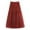 Brick Red, variant on Riforla Autumn and Winter Skirt Female Half Swing Long Skirt High Waist Cake Mesh Skirts for Women Trendy Brick Red One Size