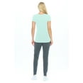 thumbnail image 3 of NATURAL UNIFORMS WOMENS SHORT SLEEVE T SHIRT EXTRA SOFT SUMMER TEES, 3 of 3