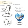 thumbnail image 4 of Ship Oli Painting Urns For Human Ashes - Urn For Human Ashes Adult Men - Memorial Urns For Human Ashes Keepsake - Small Urns For Human Ashes Adult - Heart Shaped Urns For Human Ashes (3inch,1Pcs), 4 of 5