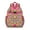 Rose-red-14, variant on Volleyball Toddler Backpack Spacious Adjustable Shoulder Straps Chest Buckle Durable Backpack For Student