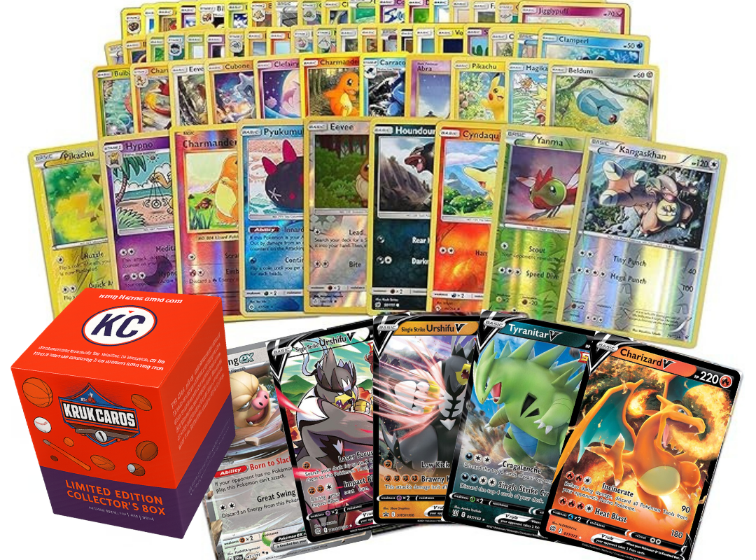 100 Pokemon Cards