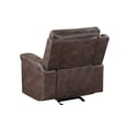 thumbnail image 6 of New Classic Furniture Quade Polyester Fabric Glider Recliner in Mocha, 6 of 9