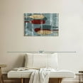 thumbnail image 2 of Elephant Stock Wooden Oars Wall Art - Horizontal Canvas Wall Art - Living Room Wall Decor - Nautical Canvas - Blue And Red Decor By Jace Grey - 30" x 20", 2 of 8
