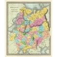 thumbnail image 2 of Illman 12x14 Gold Ornate Wood Framed with Double Matting Museum Art Print Titled - Europe Russia - Illman 1834, 2 of 4