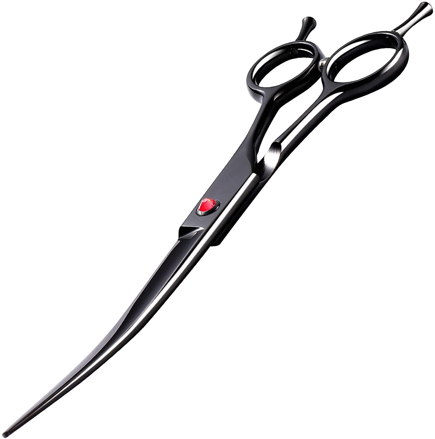 7.5" Curved Upwards Dog Grooming Scissors, Professional Pet Grooming