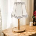 thumbnail image 3 of Miangastore 1pc Home Cloth Lampshade Decorative Lamp Shade Dustproof Light Decoration, 3 of 8