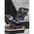 thumbnail image 3 of Poetic Spartan Case for Samsung Galaxy Z Fold 4, Full Body Rugged Case with Kickstand, Metallic Blue, 3 of 6