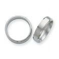 thumbnail image 5 of Titanium Beveled Edge 6mm Brushed and Polished Band, 5 of 7