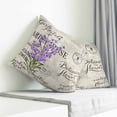 thumbnail image 3 of Purple Lavenders Eater Pillow Covers 16x16 Inch Decorative Throw Pillow Cover, Vintage Floral Retro Art Sofa Pillowcases Accent Cushion Case Home Decor Bedroom Living Room, 3 of 6
