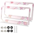 thumbnail image 2 of Coolnut Cute Unicorn 2 Holes Car License Plate Frames 2PCS, Car License Plate Holder with Screw Caps Cover Set Automotive Exterior Parts Decoration for US Vehicles, 2 of 7