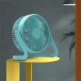 thumbnail image 4 of Ventilador de escritorio USB Injueey HA062111-03B Azul, 4 of 5