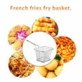 thumbnail image 4 of Bewildely Papas fritas Cestas Verduras Suministro de cocina Herramienta multifunción para hornear Alambre Pollo Cebolla Anillos Ligero Cocina y Comedor Plata 10.5*8.5*6.5 cm Bewildely JJ14659-00B, 4 of 6