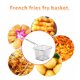 thumbnail image 2 of Matsuzay Cestas de patatas fritas, red de malla de agarre práctico, accesorios para el hogar para restaurante, suministro de cocina, herramienta Cocina y Comedor Plata 10.5*8.5*6.5 cm Matsuzay JJ14659-00B, 2 of 6