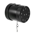 thumbnail image 2 of Cerradura de puerta con huella dactilar, perilla de puerta eléctrica, 5 métodos de desbloqueo, cerradura de puerta de entrada sin llave, cerraduras negro, 2 of 8