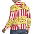 thumbnail image 6 of Goofa Popcorn for Men's Hooded Sweatshirt - Lightweight Pullover Hoodie with Kangaroo Pocket, Perfect for Everyday Wear-4X-Large, 6 of 7
