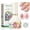 Natural Flush Sheer, variant on APUREE Clinically Proven HEMA-Free Gel Nail Polish Set Cat Eye: Dermatologist Tested Nail Strengthener Gel Polish | Sea Glaze Magnetic Shimmer UV Soak Off for Weak Thin Nails Growth | USDA Certified