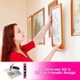 thumbnail image 4 of Kit para colgar cuadros TOYIEW, 315 piezas, con ganchos niveladores, 4 of 8