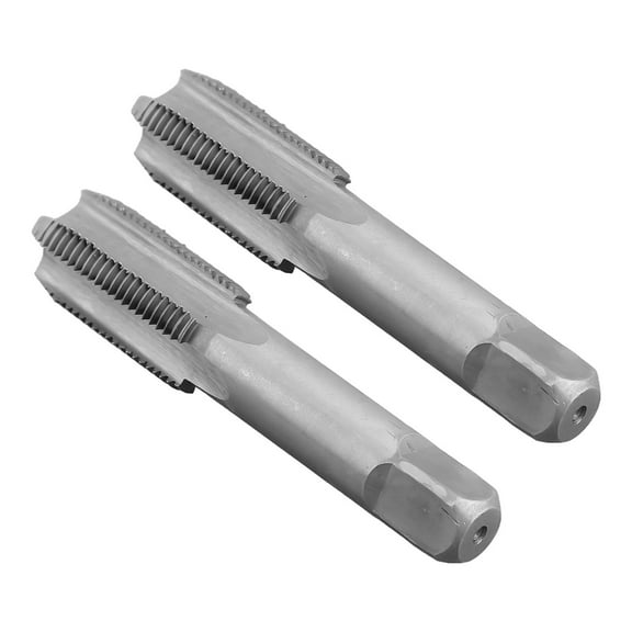 2Pcs M18-X1.5 Tap Rh Threading Tool M18- X 1.5Mm Metric Thread Tap Right Hand M18- X 1.5 Tool Set Drill Tools Smile Home