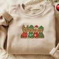 thumbnail image 2 of Embroidered Yorkshire Terrier Dog Santa Christmas Sweatshirt Christmas Dog Crewneck Women Christmas Sweater Xmas Dog Shirt Ugly Christmas, 2 of 5